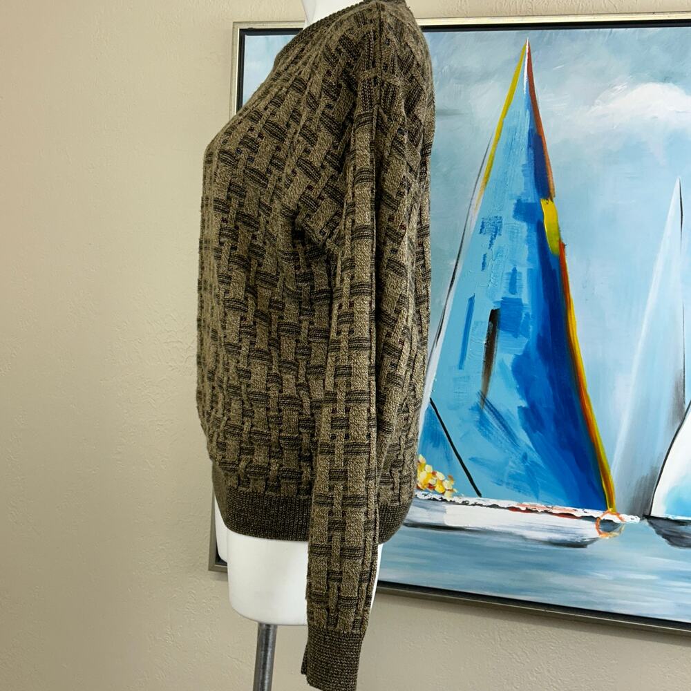 Vintage Farah Multicolor Sweater Knit size Mens Med - Picture 3 of 7